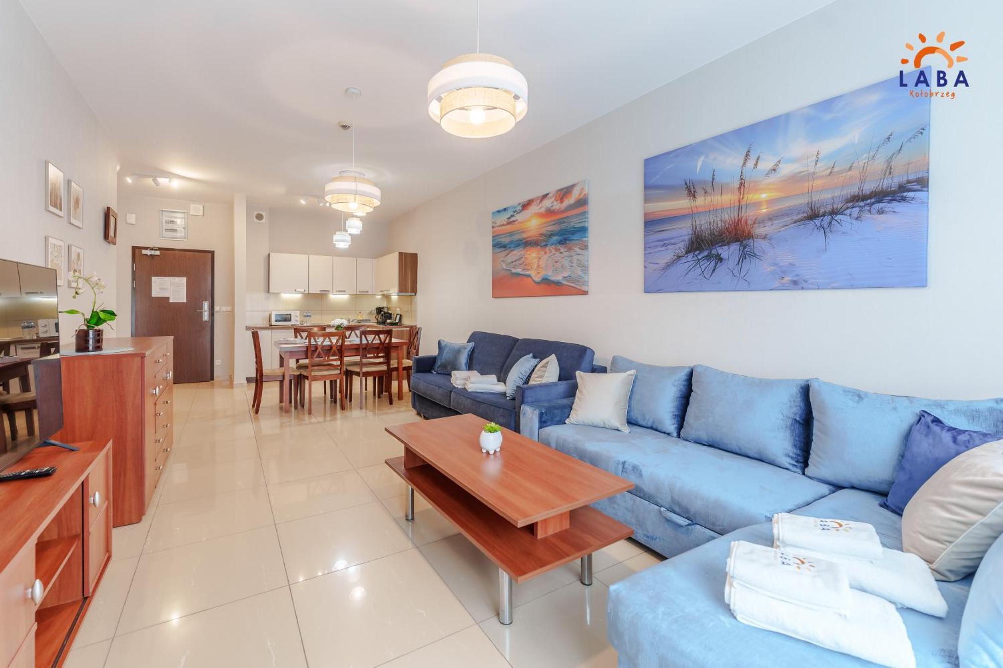 Laba Kolobrzeg Apartamenty Diune Z Parkingiem エクステリア 写真