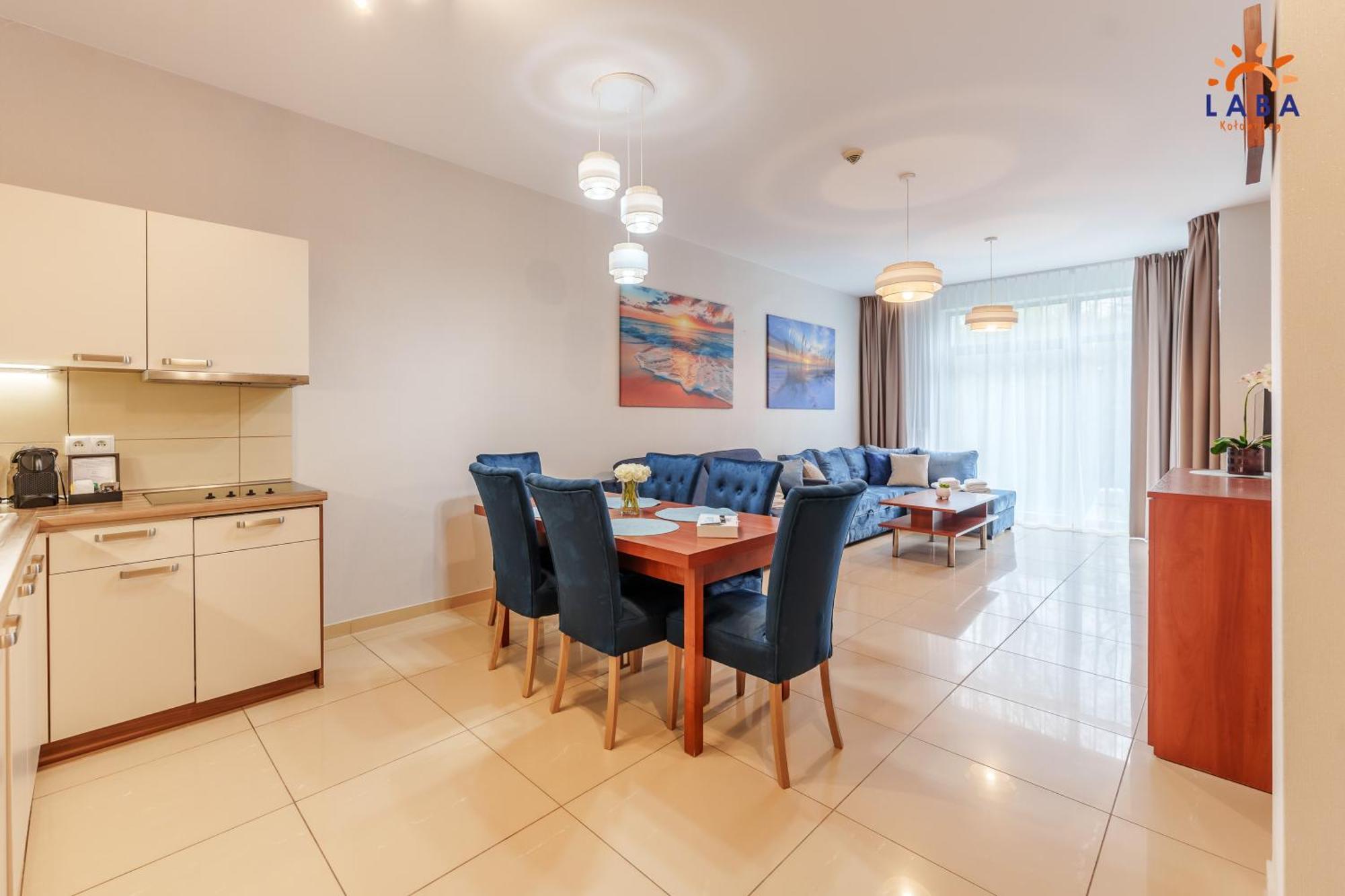 Laba Kolobrzeg Apartamenty Diune Z Parkingiem エクステリア 写真
