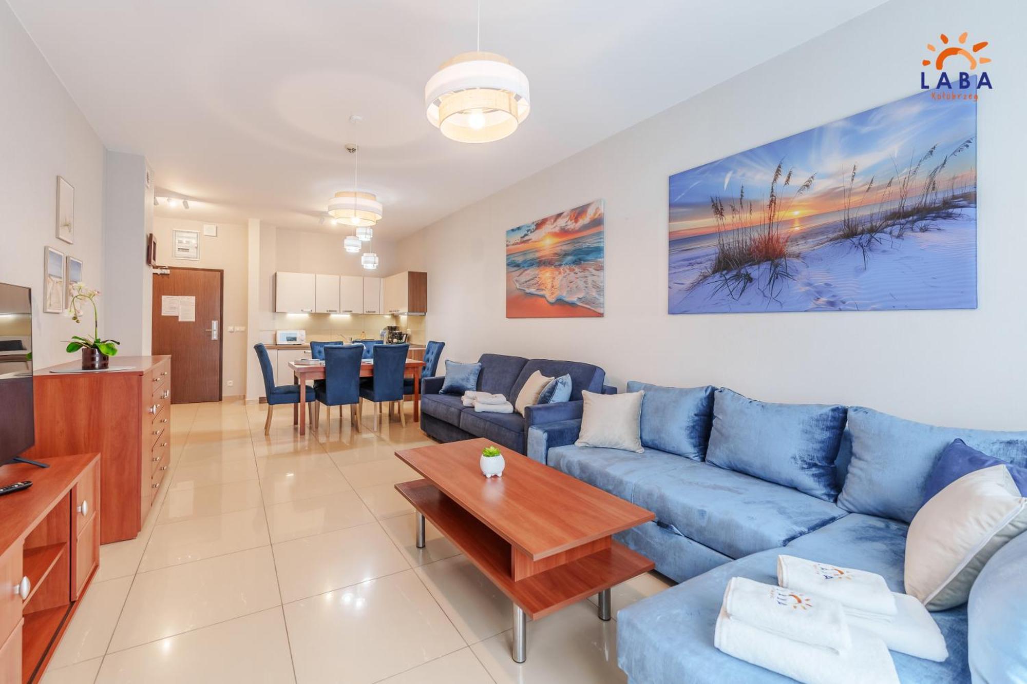 Laba Kolobrzeg Apartamenty Diune Z Parkingiem エクステリア 写真