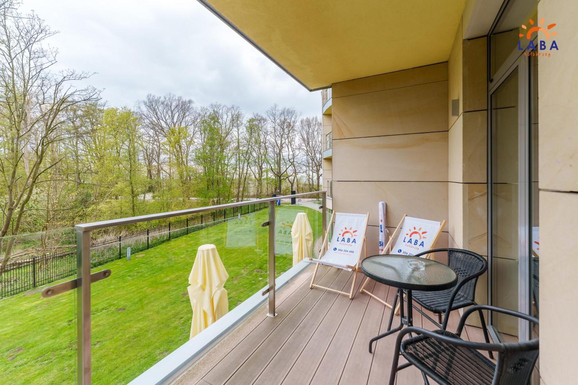 Laba Kolobrzeg Apartamenty Diune Z Parkingiem エクステリア 写真