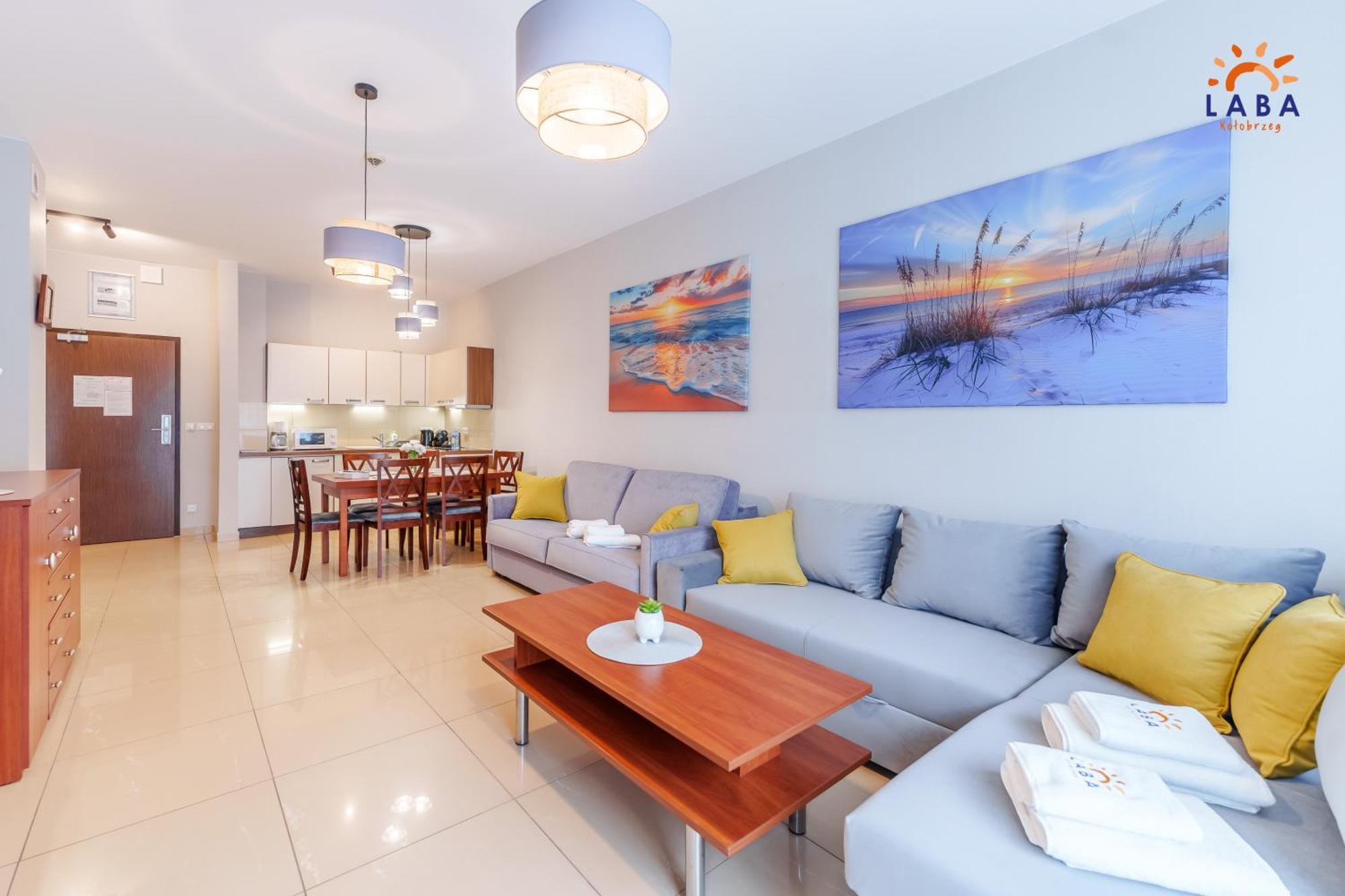Laba Kolobrzeg Apartamenty Diune Z Parkingiem エクステリア 写真