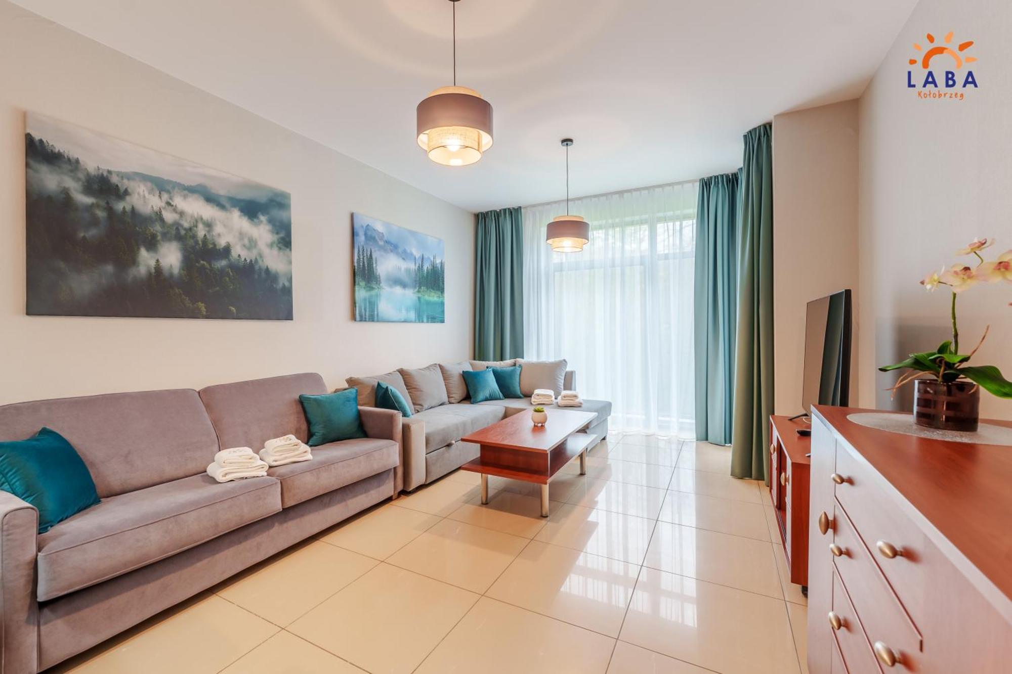 Laba Kolobrzeg Apartamenty Diune Z Parkingiem エクステリア 写真