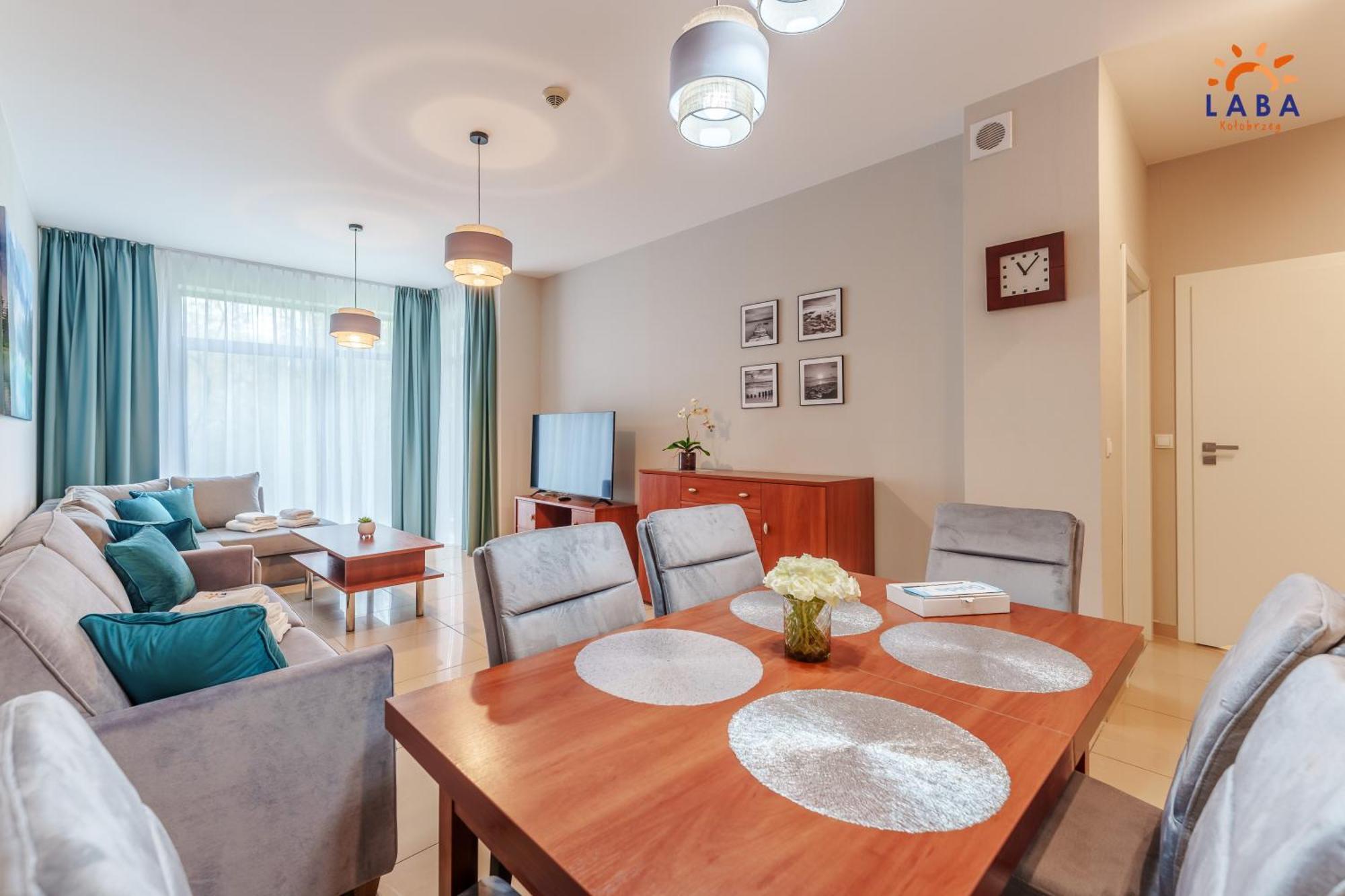 Laba Kolobrzeg Apartamenty Diune Z Parkingiem エクステリア 写真