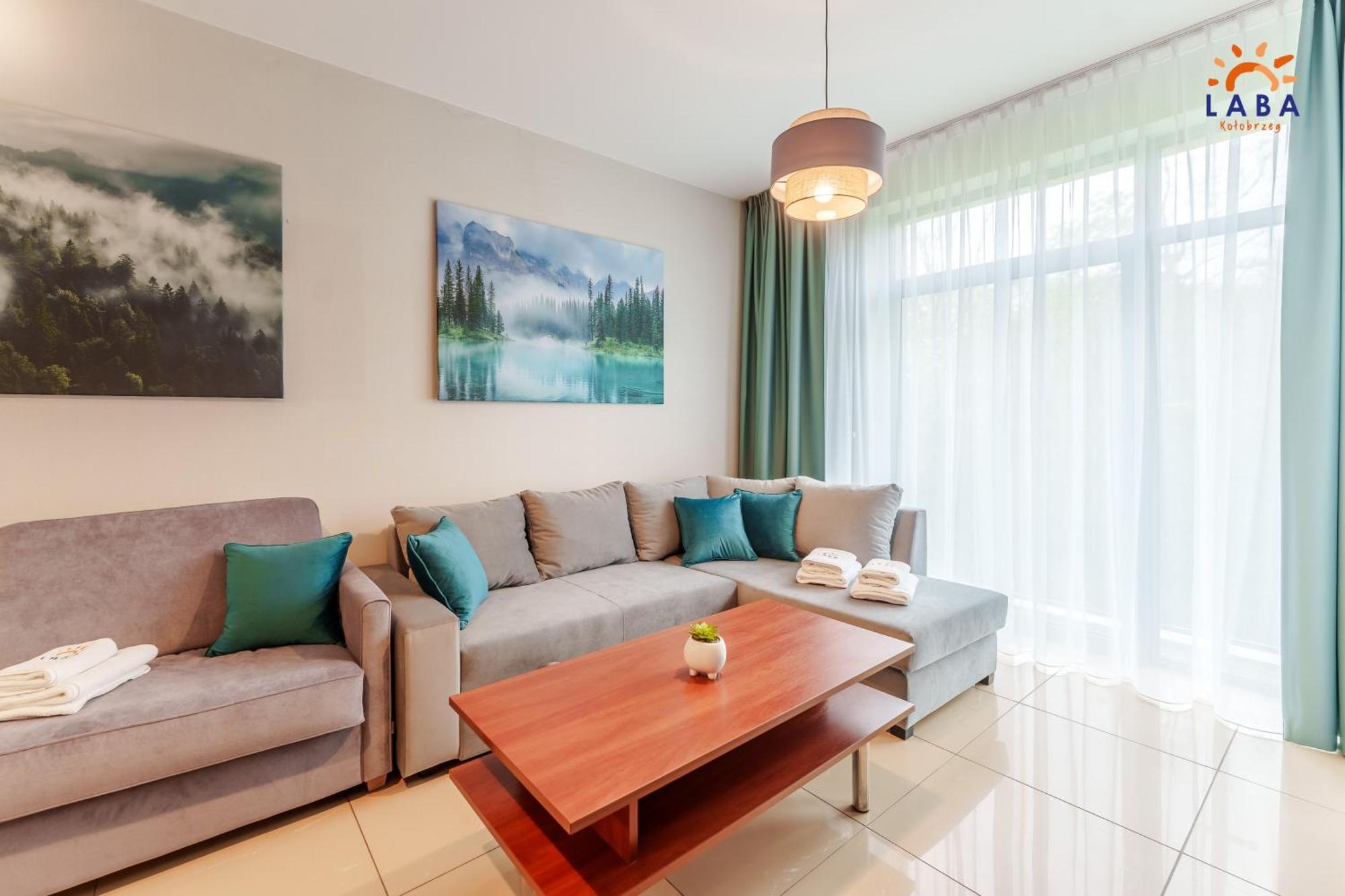 Laba Kolobrzeg Apartamenty Diune Z Parkingiem エクステリア 写真