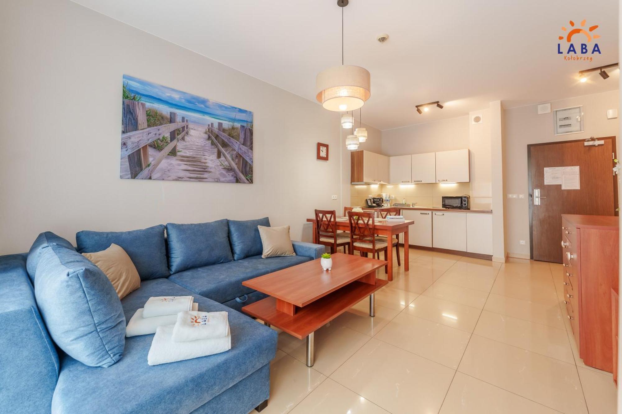 Laba Kolobrzeg Apartamenty Diune Z Parkingiem エクステリア 写真