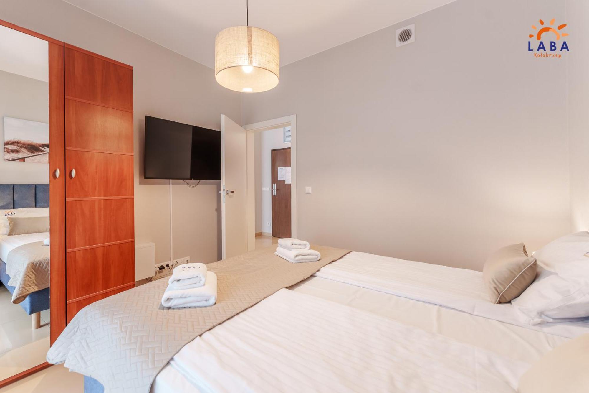 Laba Kolobrzeg Apartamenty Diune Z Parkingiem エクステリア 写真