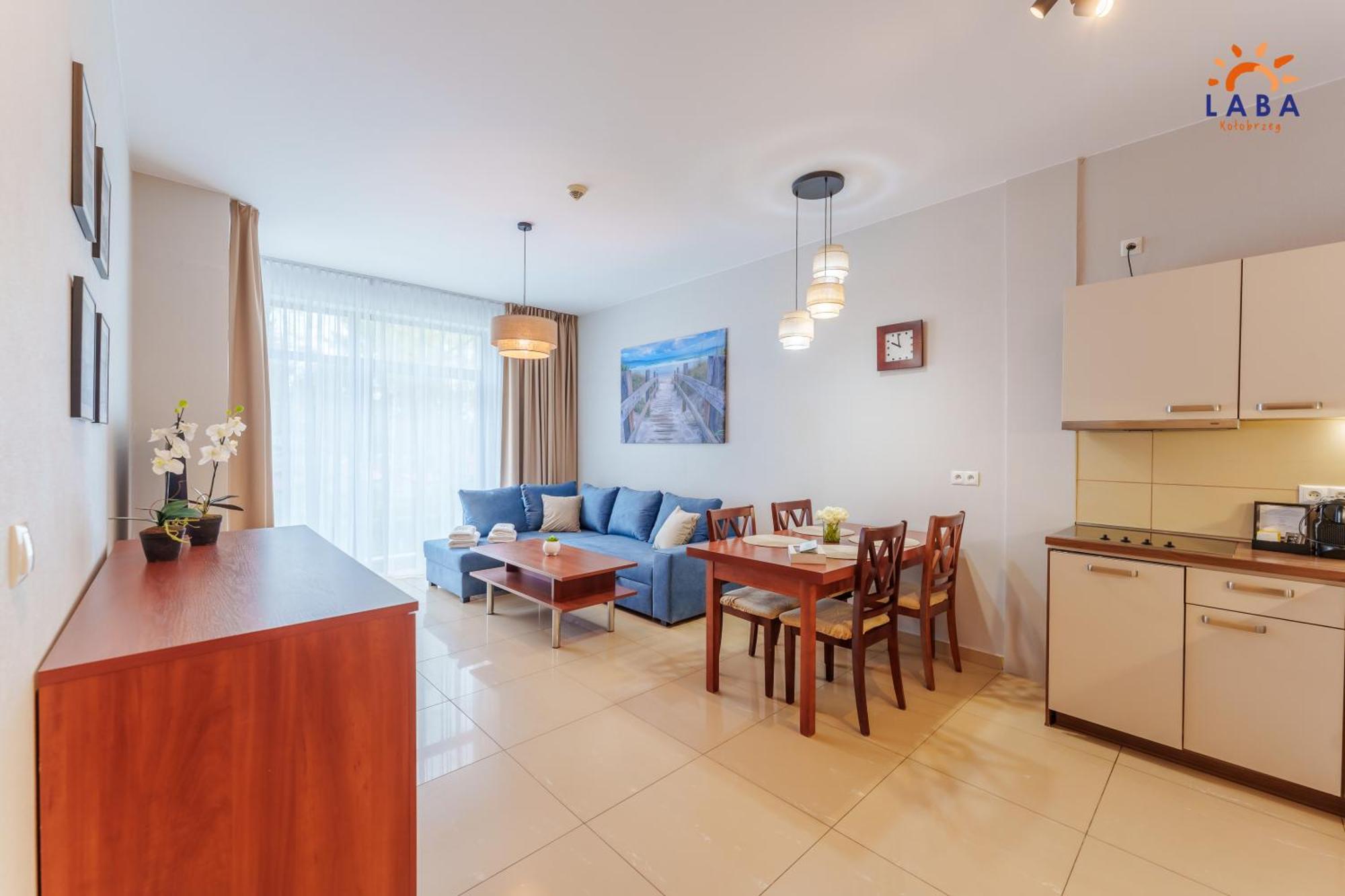 Laba Kolobrzeg Apartamenty Diune Z Parkingiem エクステリア 写真